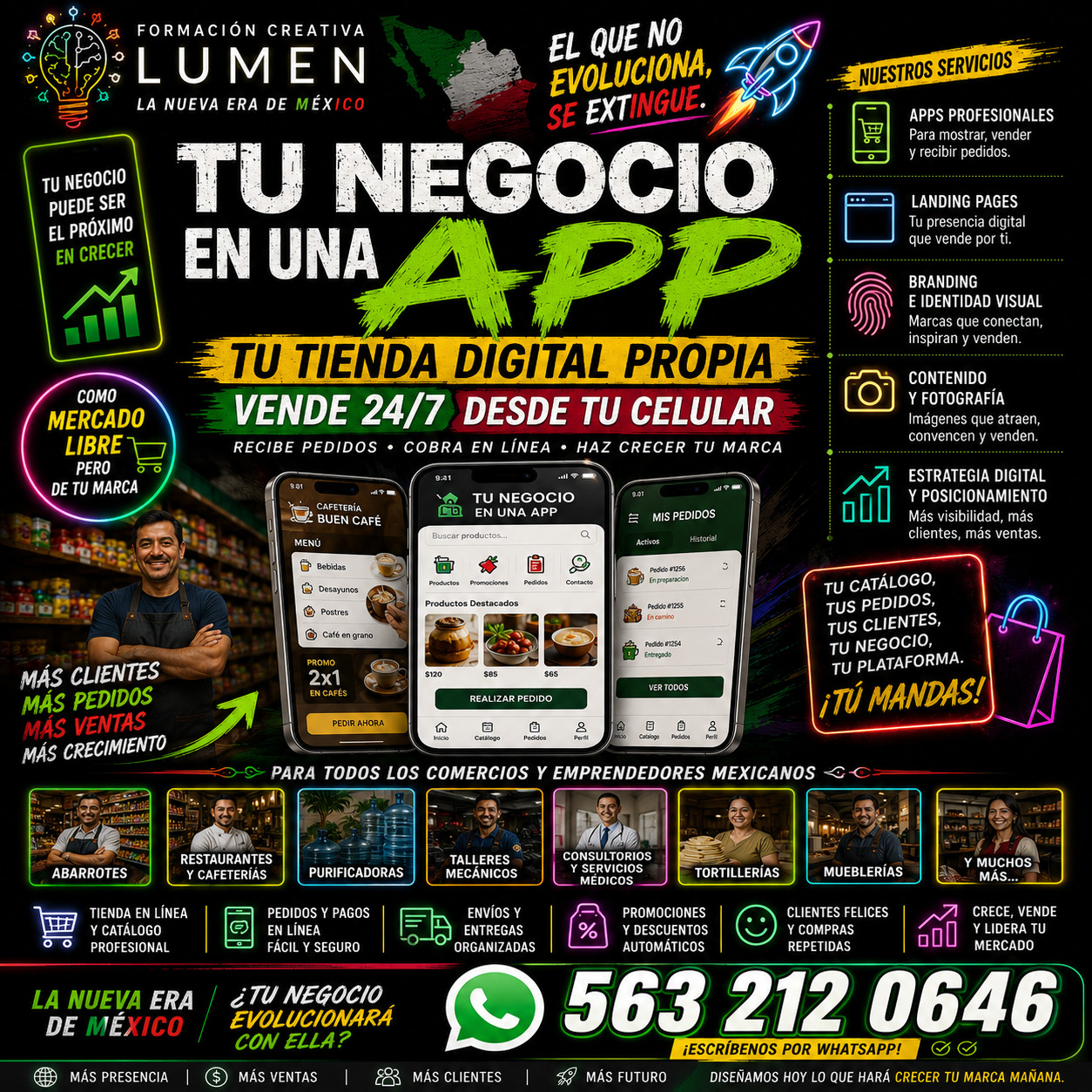 LUMEN Tu Negocio en una App - Tu Tienda Digital Propia